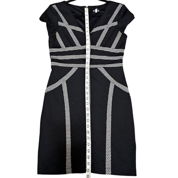 Black & Silver Cap Sleeve - Picture 5 of 9